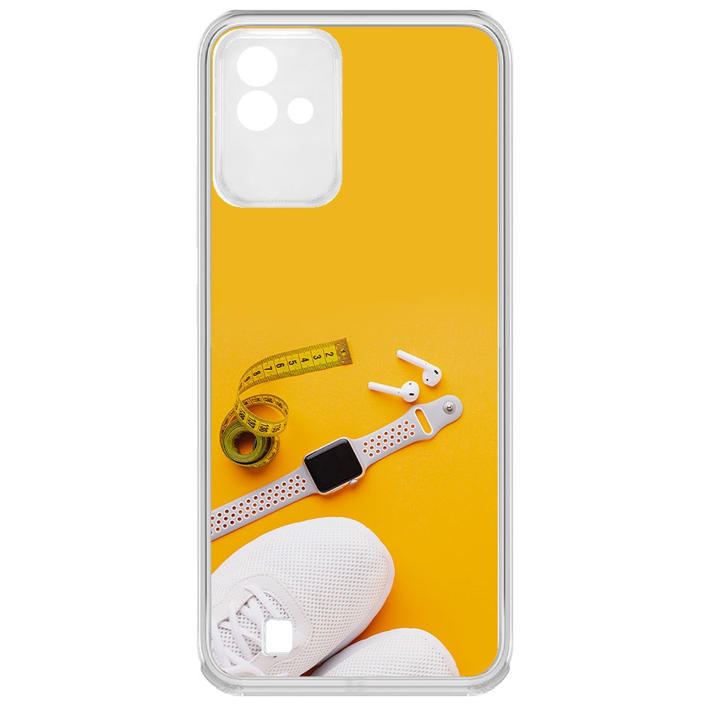 фото Чехол-накладка krutoff clear case кроссовки женские фитнес для realme narzo 50i