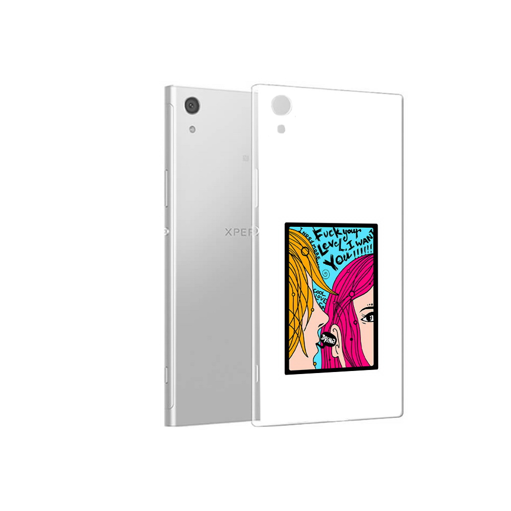 

Чехол MyPads Tocco для Sony Xperia XA1 Выпьем (PT67093.240.51), Прозрачный, Tocco