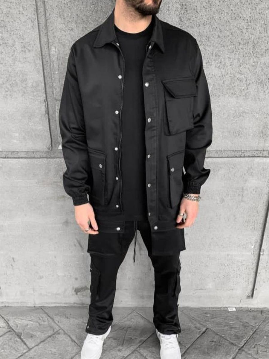 

Костюм мужской zipper черный S, zipper