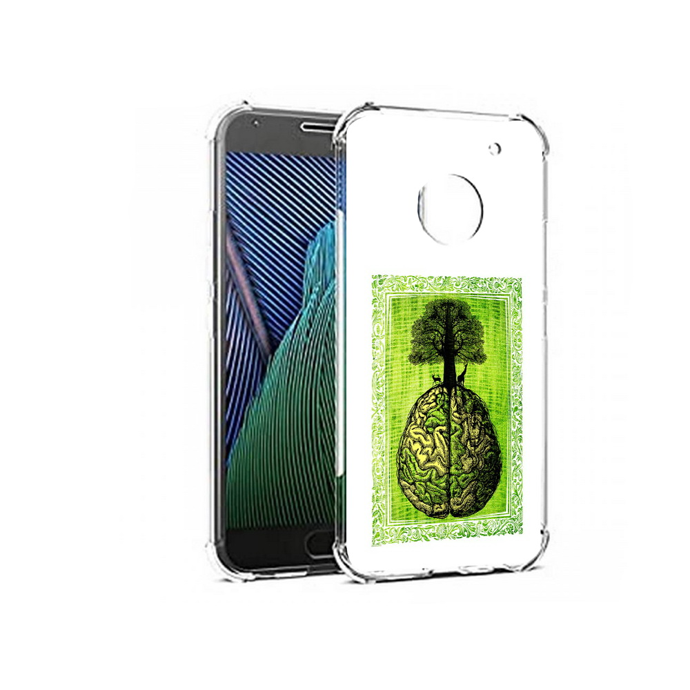 

Чехол MyPads Tocco для Motorola Moto G5 абстракция здоровый мозг (PT67504.367.211), Прозрачный, Tocco