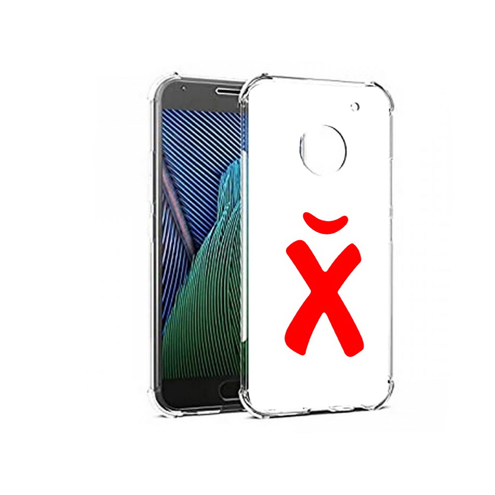 

Чехол MyPads Tocco для Motorola Moto G5 абстракция буква х (PT67504.367.209), Прозрачный, Tocco