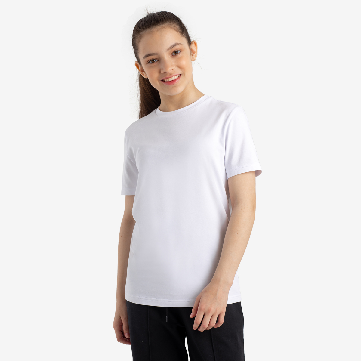 

Футболка детская Kapika GBT01J, белый, 134, GBT01J