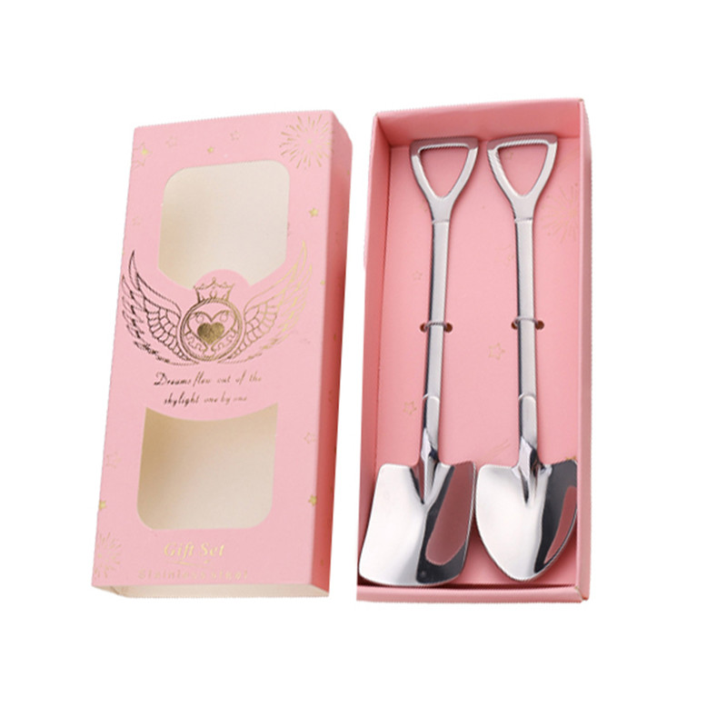 

Набор чайных ложек MÁS FUERTE, 2 шт, Gift set розовые