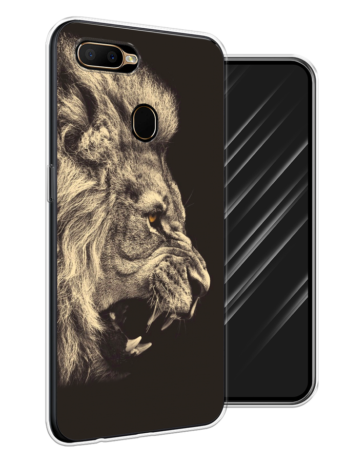 

Чехол Awog на Oppo A5s "Львиный рык 2", Разноцветный, 252350-1