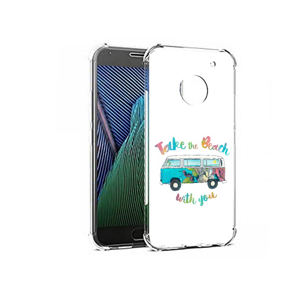 

Чехол MyPads Tocco для Motorola Moto G5 Хиппи автобус (PT67504.367.190), Прозрачный, Tocco