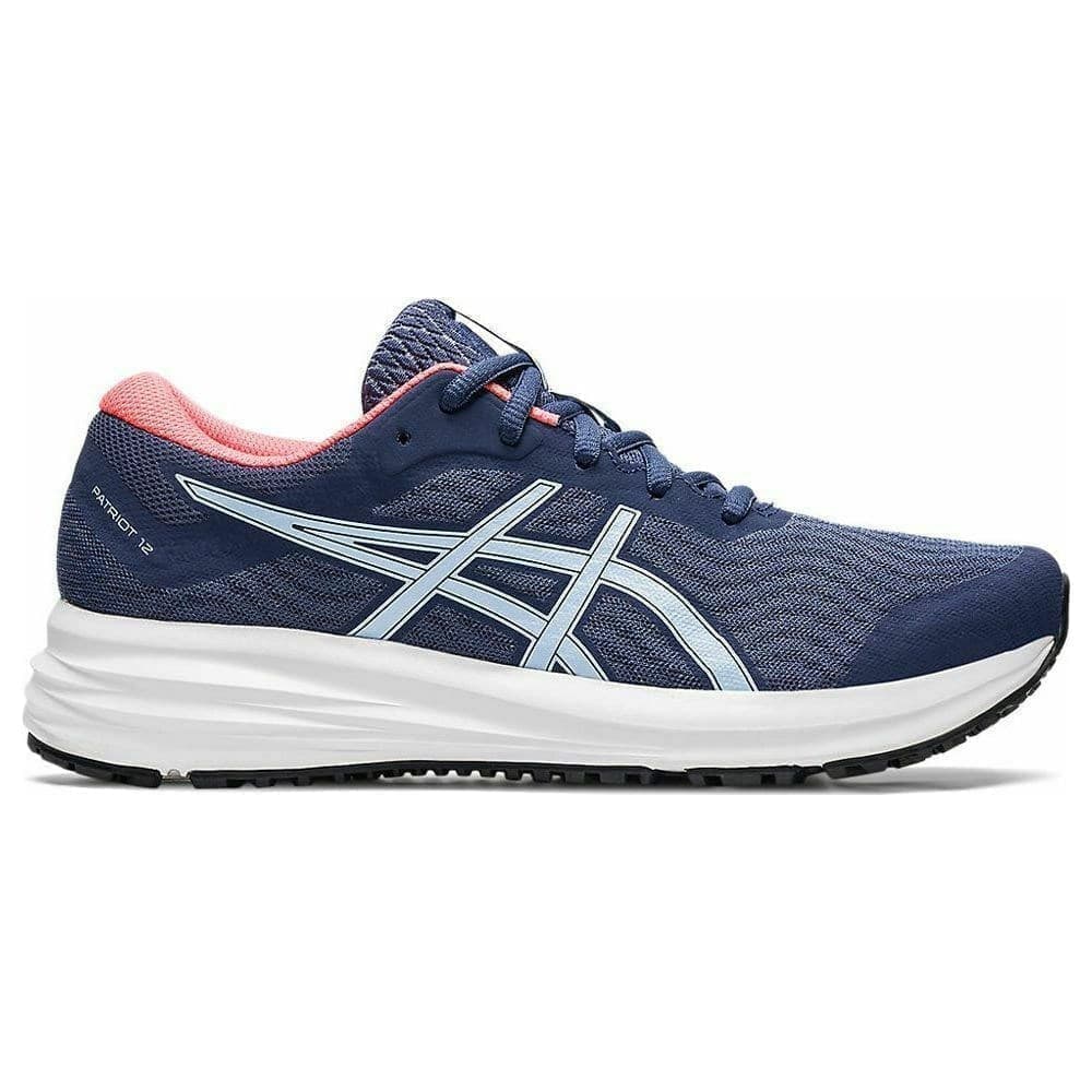 фото Кроссовки женские asics 1012a705-410 синие 5 us