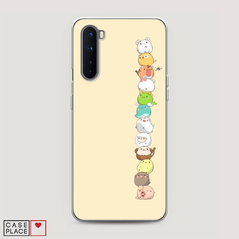 

Чехол Awog на OnePlus Nord / ВанПлас Nord "Питомцы Чиби", Желтый, 151350-2