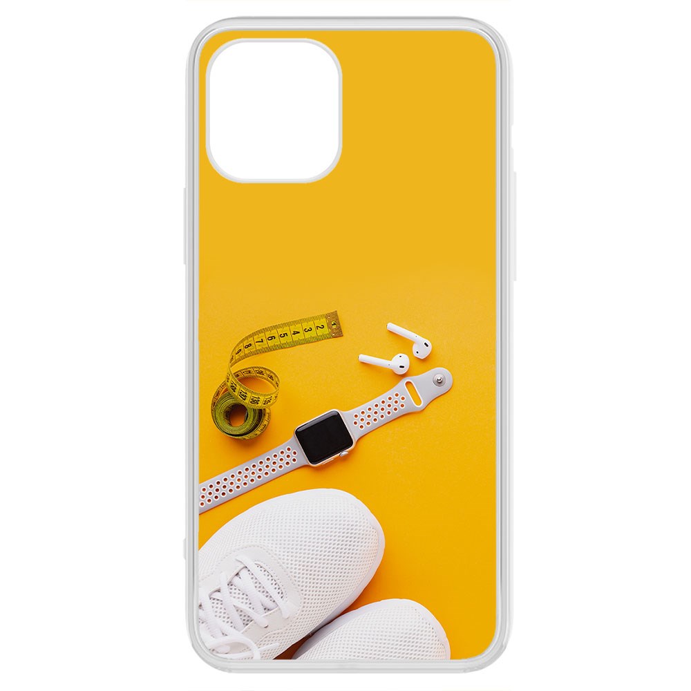 фото Чехол-накладка krutoff clear case кроссовки женские фитнес для iphone 12 pro max