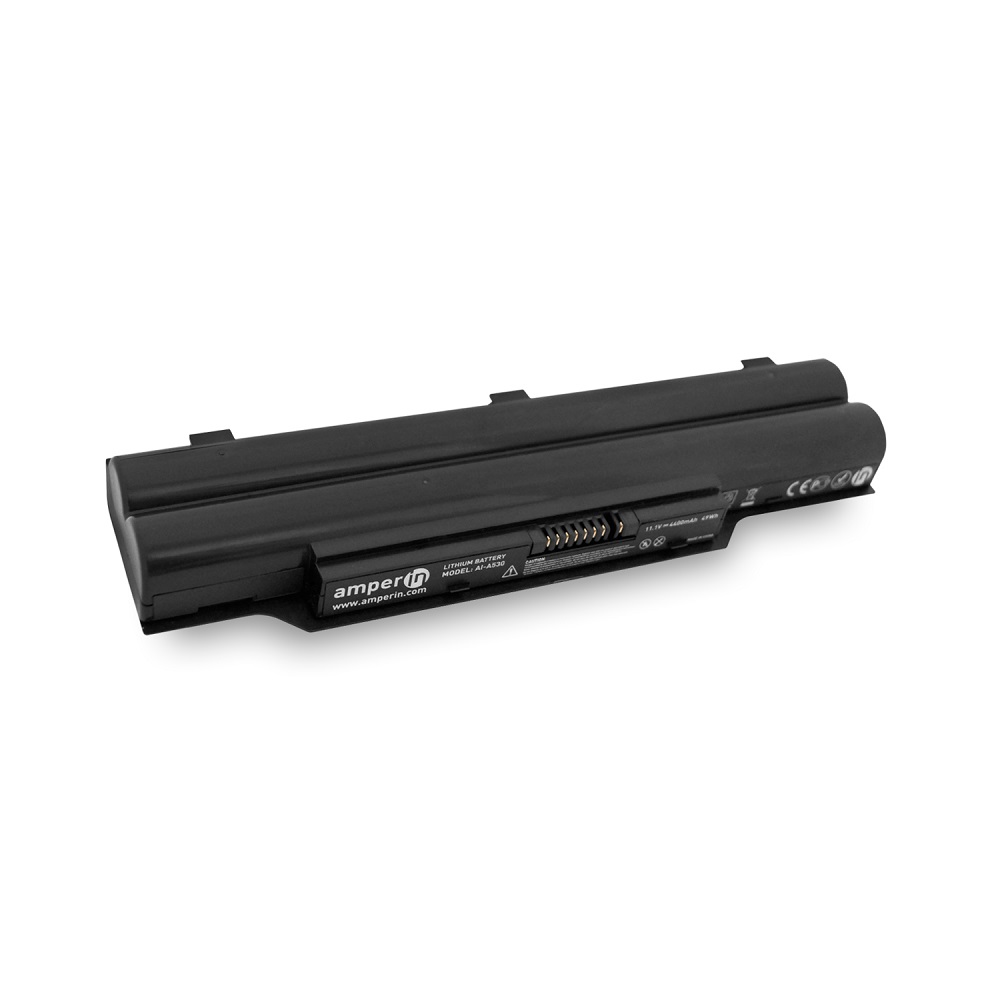 фото Аккумуляторная батарея amperin для ноутбука fujitsu-siemens a530 11.1v 4400mah ai-a530