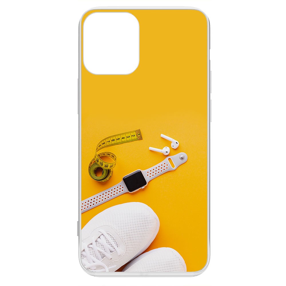 фото Чехол-накладка krutoff clear case кроссовки женские фитнес для iphone 12 mini