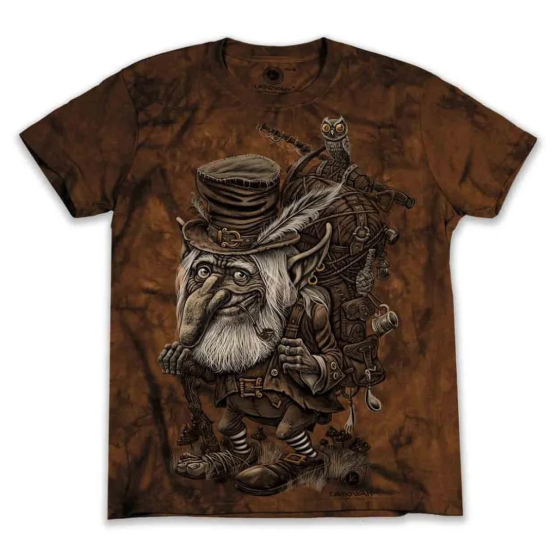 

Футболка мужская CASSOWARY TDT коричневая 2XL, Коричневый, TDT