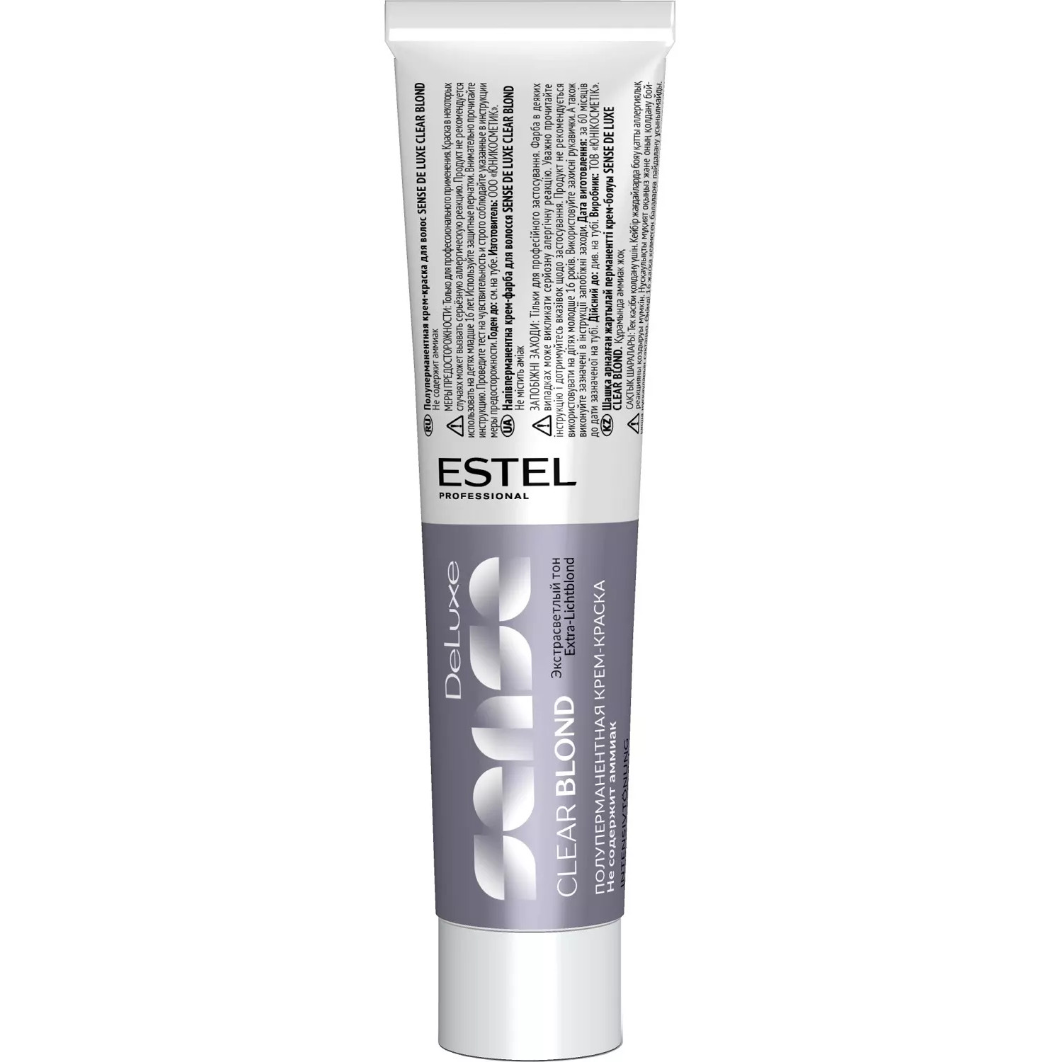 

Краска для волос Estel Professional De Luxe Sense Clear Blond, 11/65