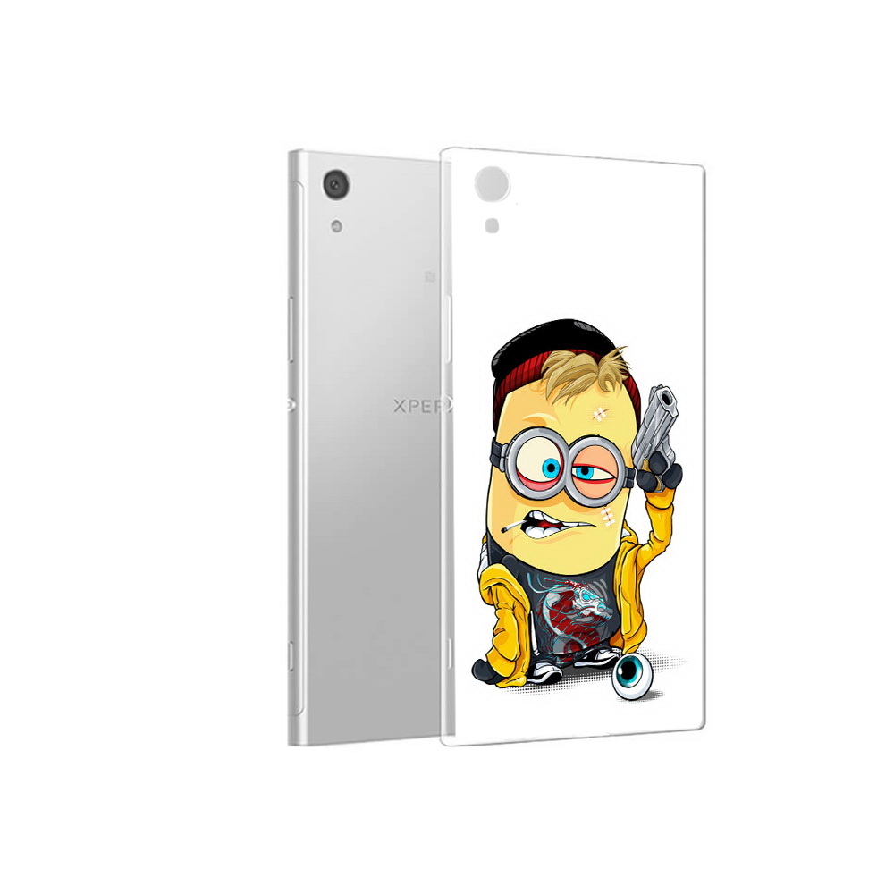 

Чехол MyPads Tocco для Sony Xperia XA1 миньон бандит (PT67093.240.475), Прозрачный, Tocco