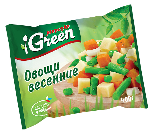 Овощи весенние Морозко Green 400 г