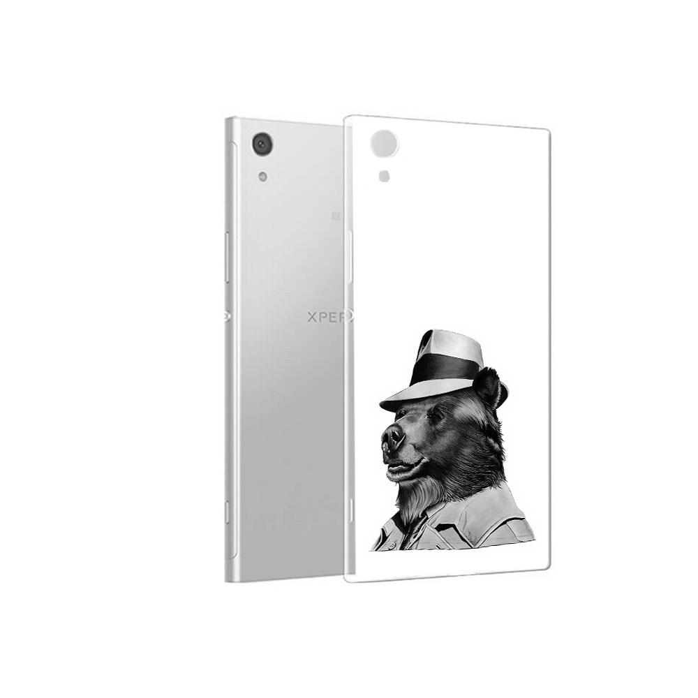 

Чехол MyPads Tocco для Sony Xperia XA1 медведь в шляпе (PT67093.240.465), Прозрачный, Tocco