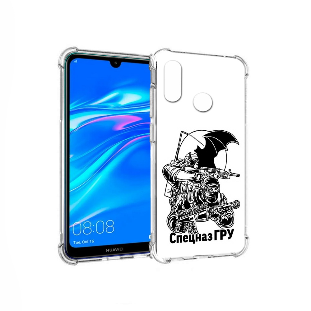 

Чехол MyPads Tocco для Huawei Y9 спецназ гру (PT227091.35.618), Прозрачный, Tocco