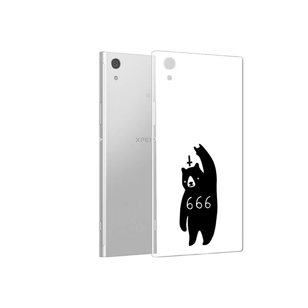 

Чехол MyPads Tocco для Sony Xperia XA1 медведь 666 (PT67093.240.462), Прозрачный, Tocco