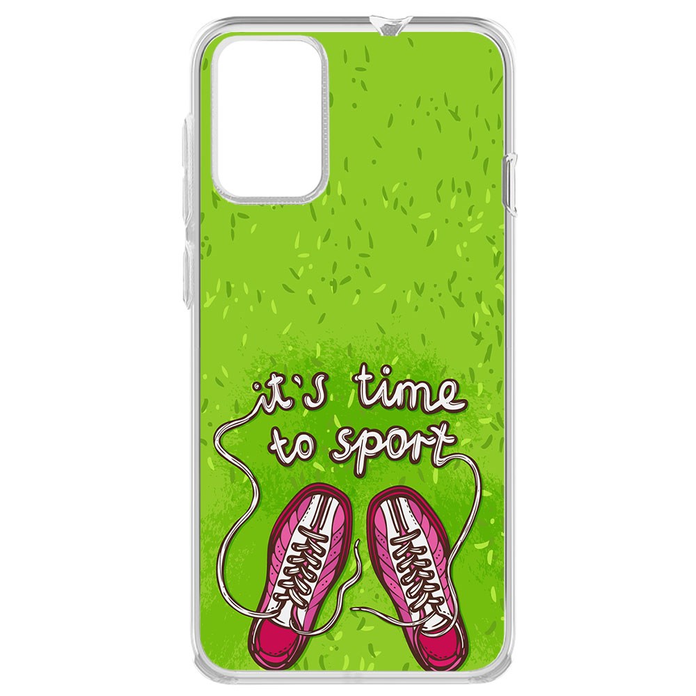 

Чехол-накладка Krutoff Clear Case Кроссовки женские Время спорта для ZTE Blade L9