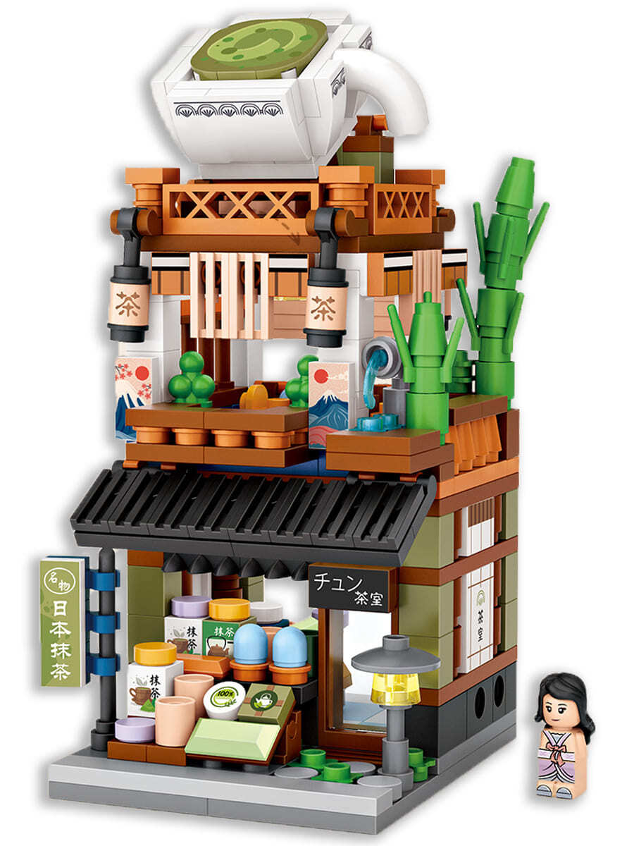 

Конструктор LOZ mini Магазин чая 379 деталей, 1656 Tea Shop