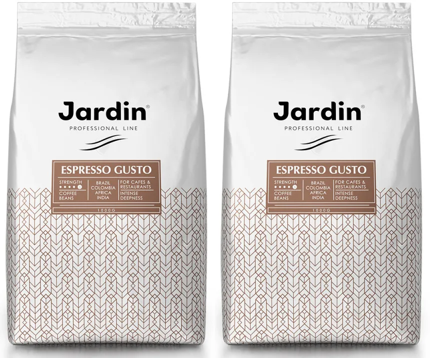 

Кофе в зернах Jardin Espresso Gusto, 1 кг х 2 шт