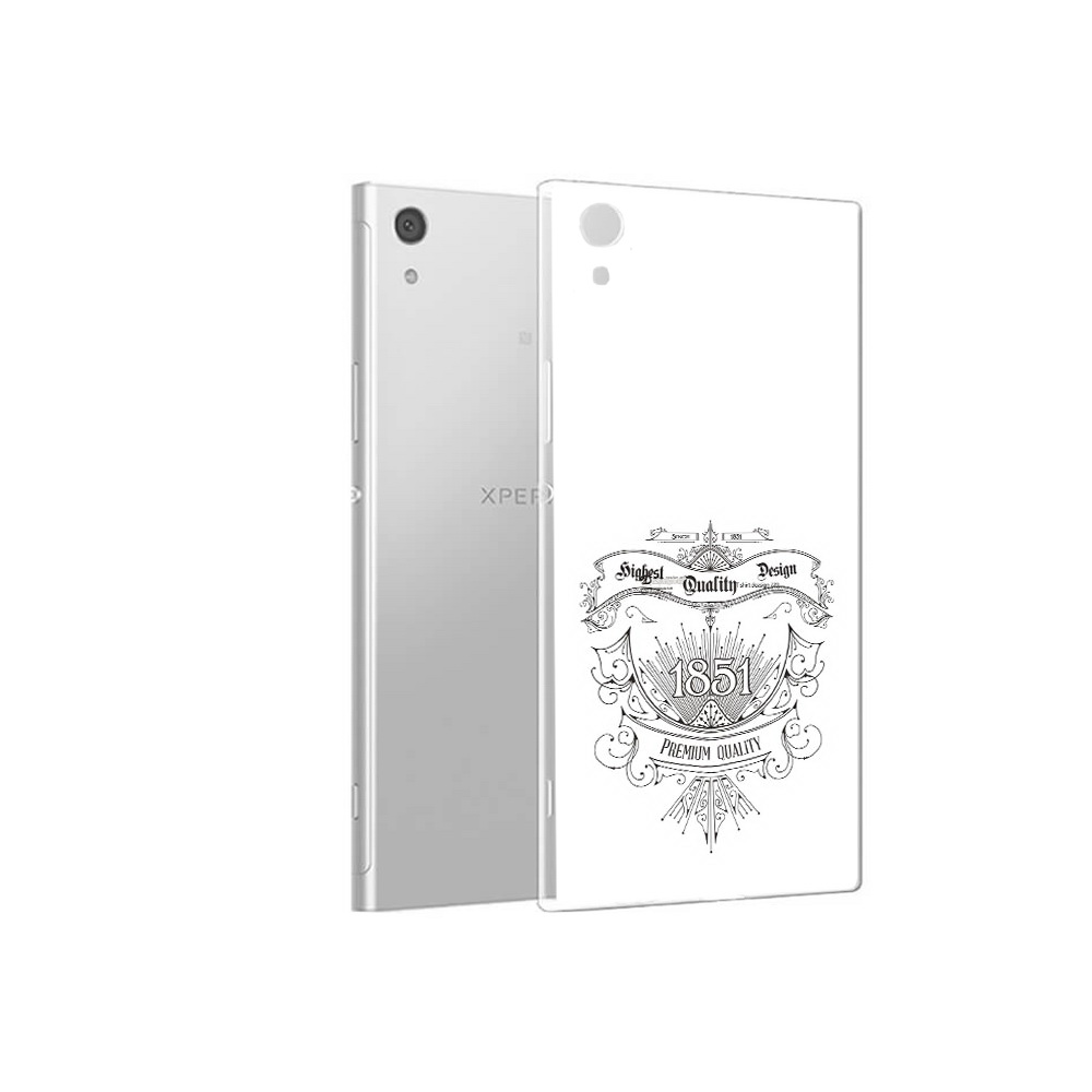 

Чехол MyPads Tocco для Sony Xperia XA1 логотип 1851 год (PT67093.240.444), Прозрачный, Tocco