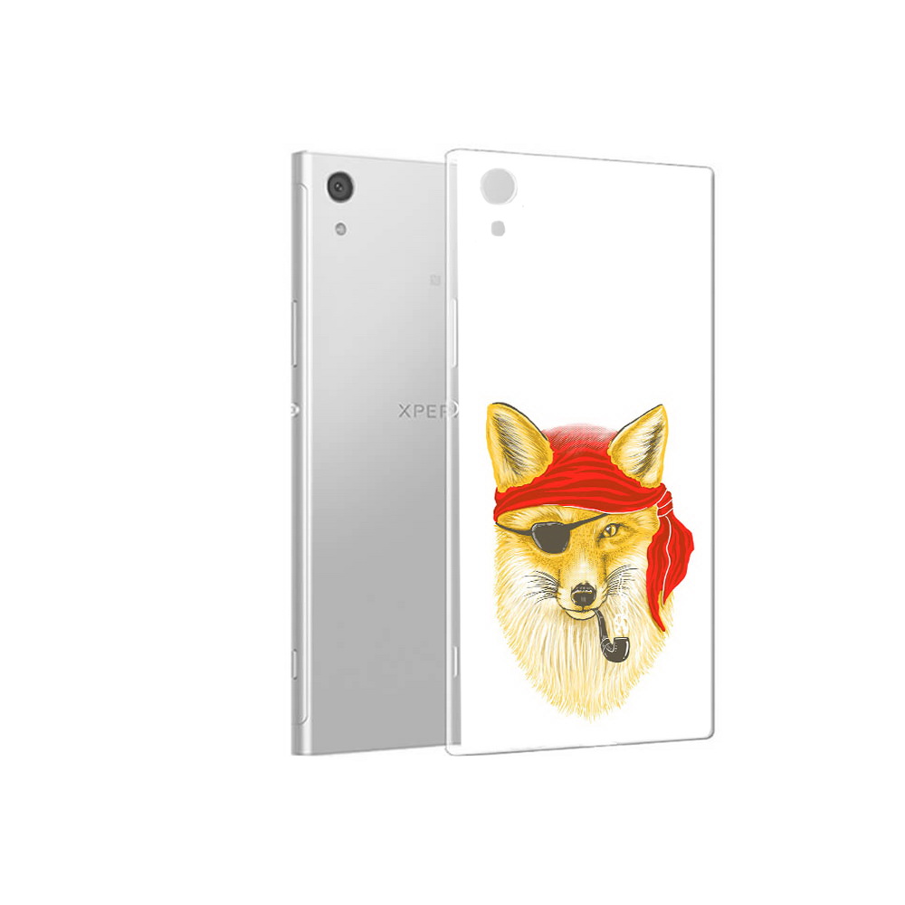 

Чехол MyPads Tocco для Sony Xperia XA1 лиса-пират (PT67093.240.440), Прозрачный, Tocco