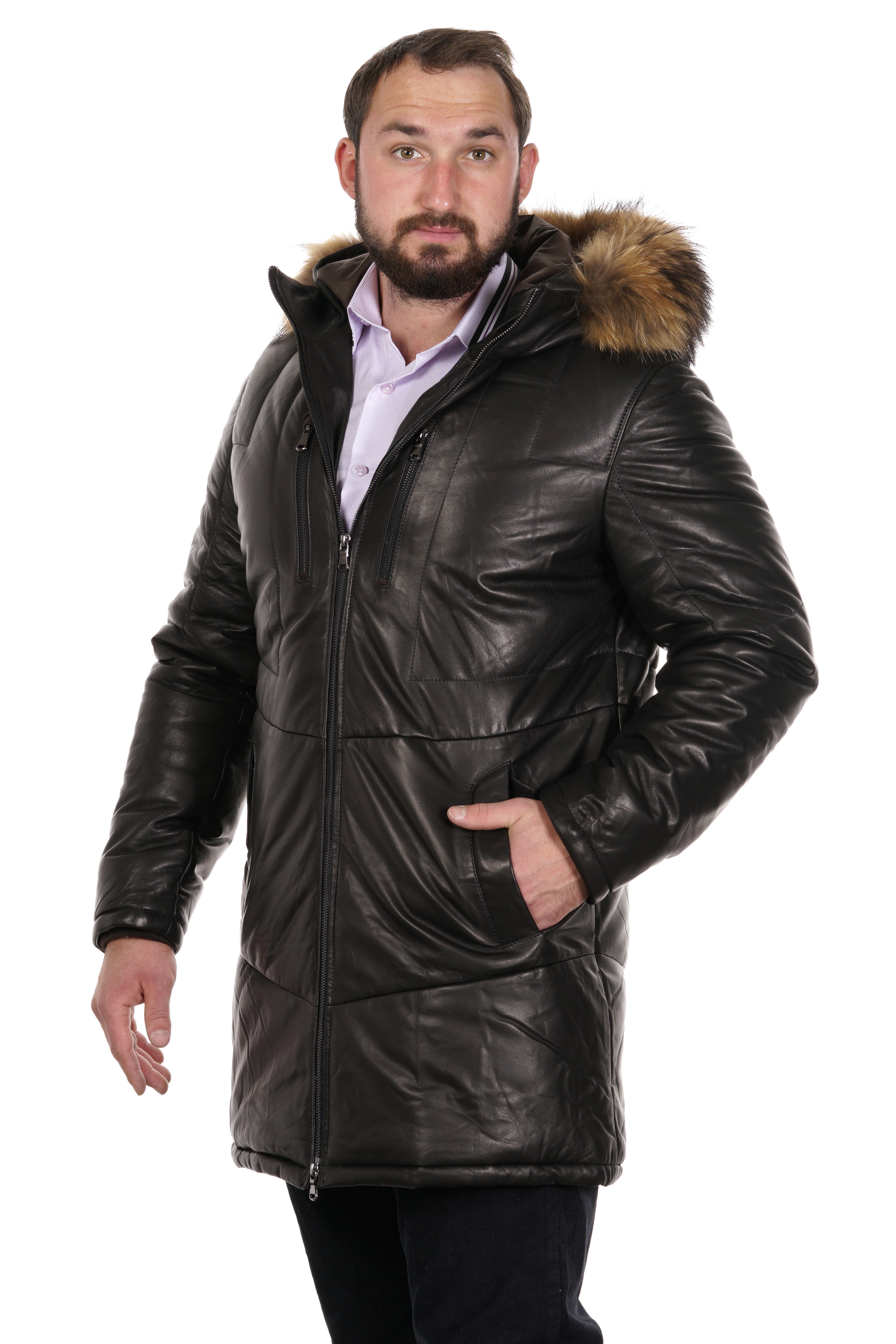 

Пуховик мужской МОСМЕХА 8022682 черный 54 RU, 8022682