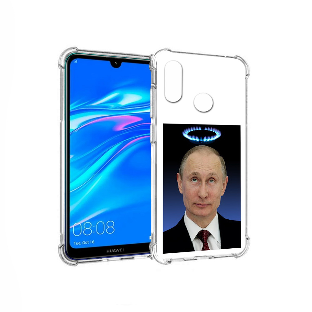 

Чехол MyPads Tocco для Huawei Y9 святой газ (PT227091.35.594), Прозрачный, Tocco
