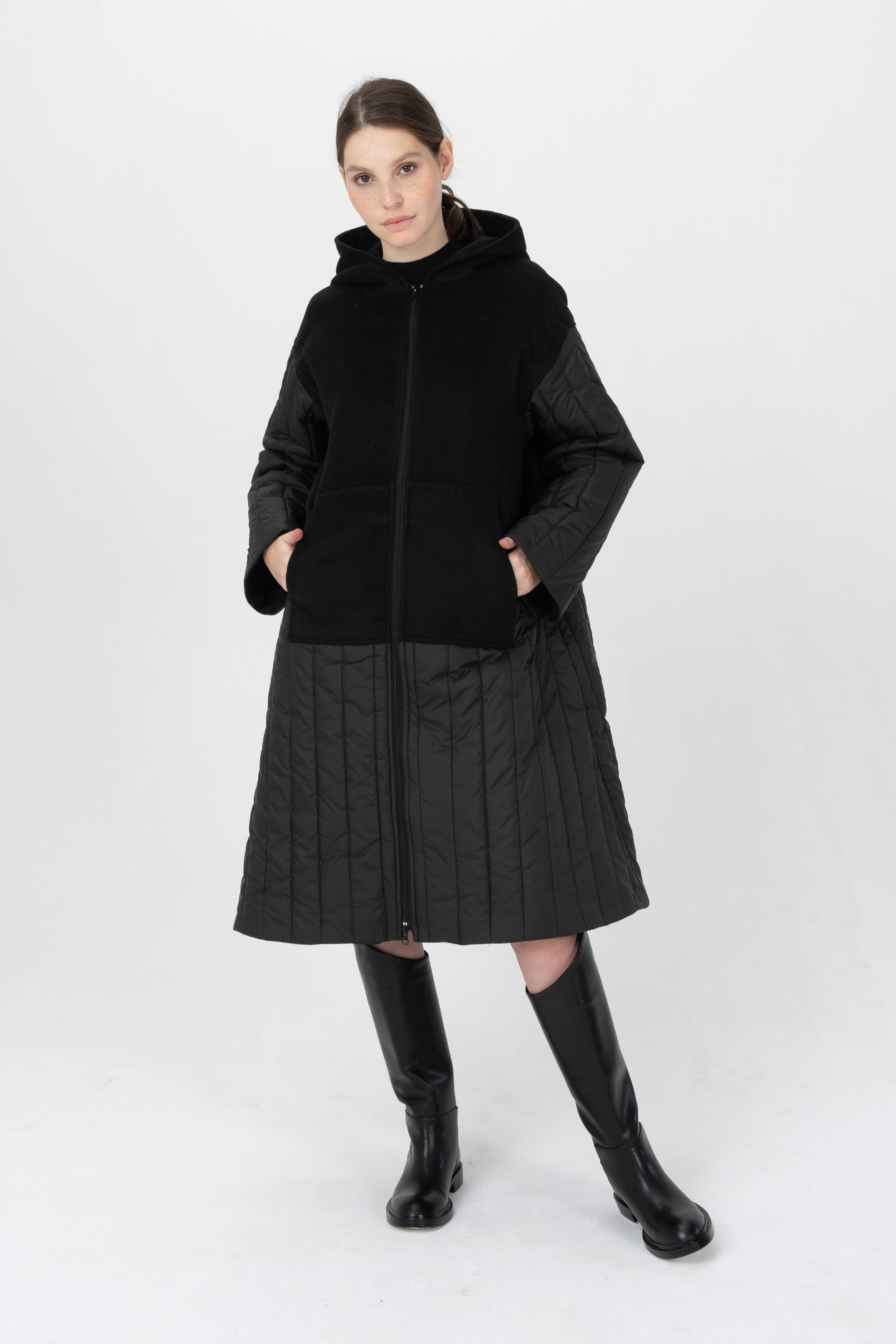 

Куртка женская Ennergiia AW23-Jac06 черная 44 RU, AW23-Jac06