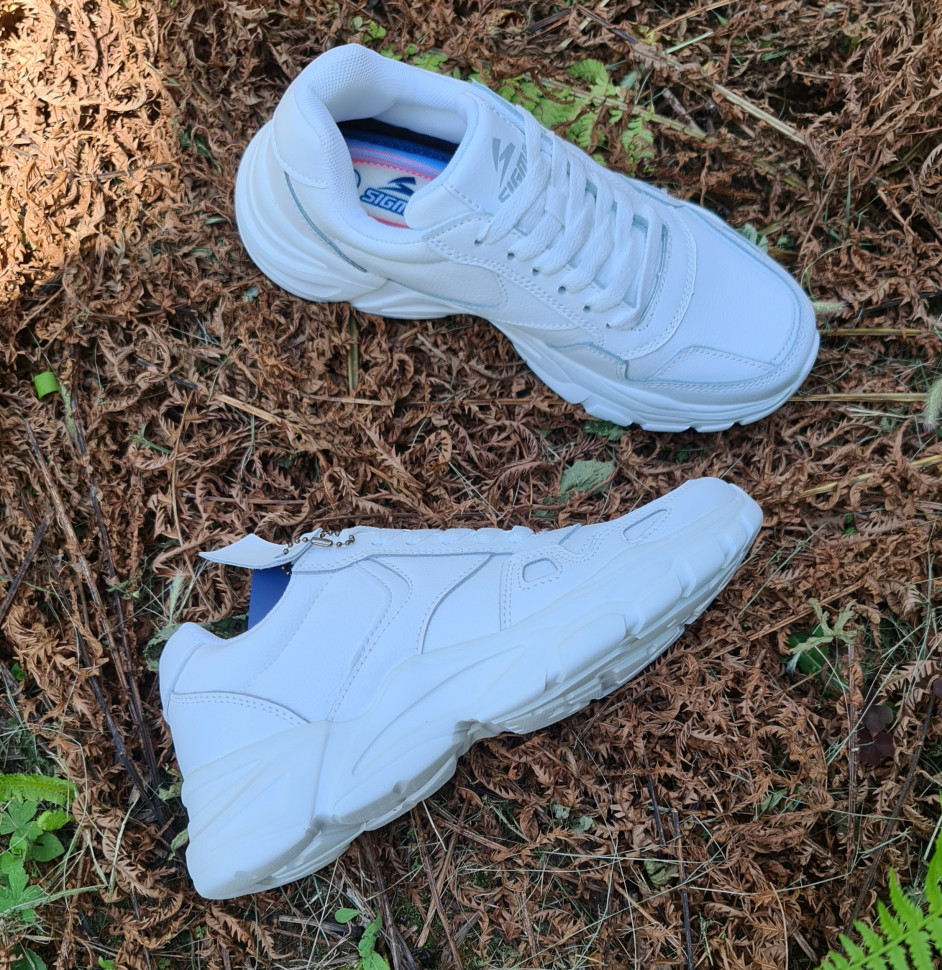 

Кроссовки женские NoBrand 0555-2 белые 38 RU, Белый, 0555-2