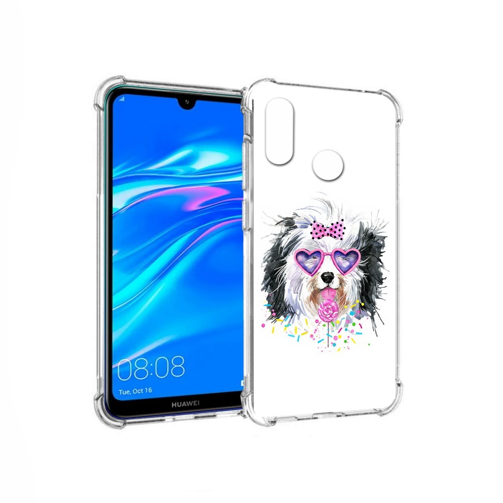 

Чехол MyPads Tocco для Huawei Y9 пушистик (PT227091.35.559), Прозрачный, Tocco