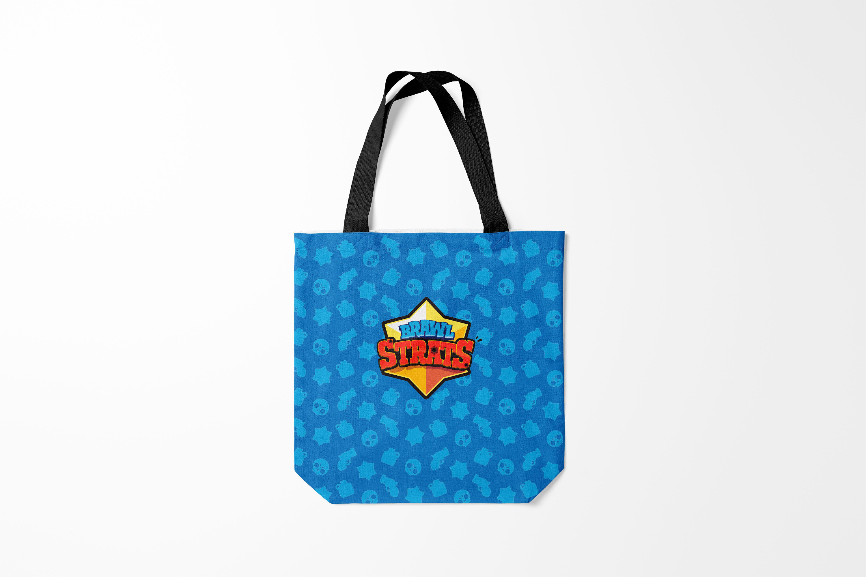 

Сумка шoппер унисекс Burnettie Brawl Stars, черный, Brawl Stars