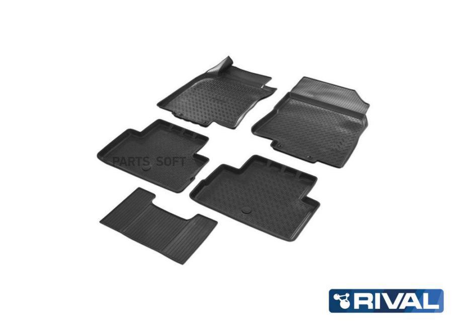 

Коврики Салона Nissan Qashqai Черный Полиуретан Rival 14105004 Rival арт. 14105004