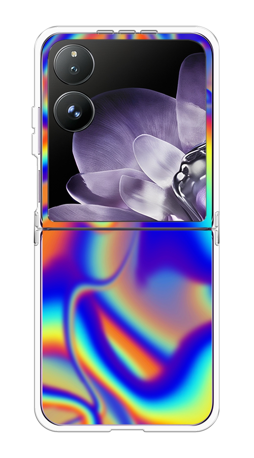 

Чехол на Xiaomi Mix Flip "Яркая голограмма", Разноцветный, 323150-1