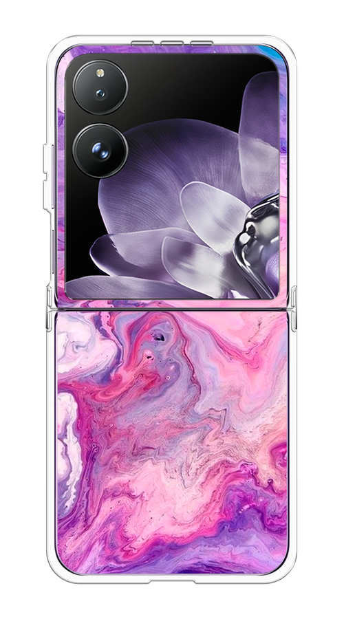 

Чехол на Xiaomi Mix Flip "Нежно-розовая абстракция", Розовый, 323150-1