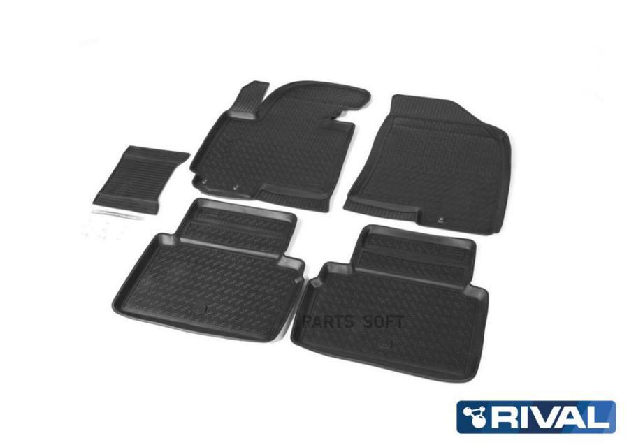 

Коврики Салона Kia Sportage Черный Полиуретан Rival 12805001 Rival арт. 12805001