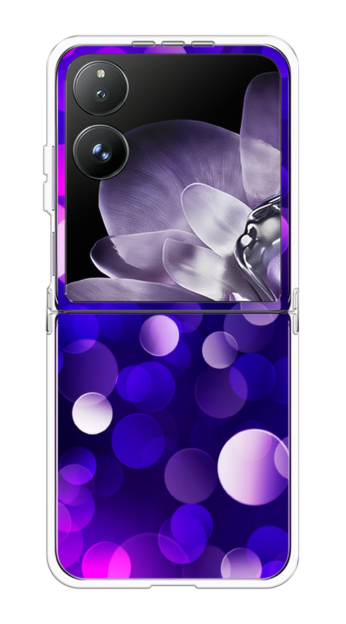 

Чехол на Xiaomi Mix Flip "Абстракция 27", Фиолетовый, 323150-1