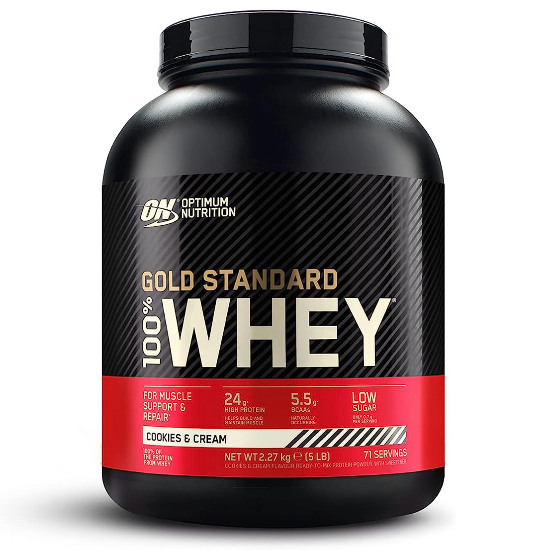 Протеин Optimum Nutrition 100% Whey Gold Standard EU, 2270 г, печенье-крем