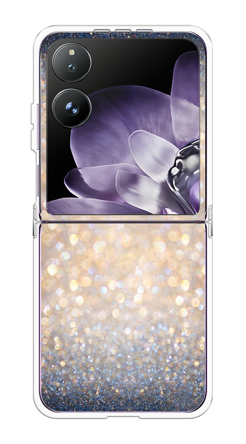 

Чехол на Xiaomi Mix Flip "Мерцание рисунок", Желтый;серый, 323150-1