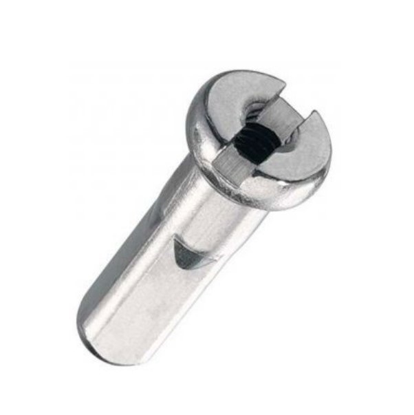

Ниппель 2,0х14mm алюм. серебристый