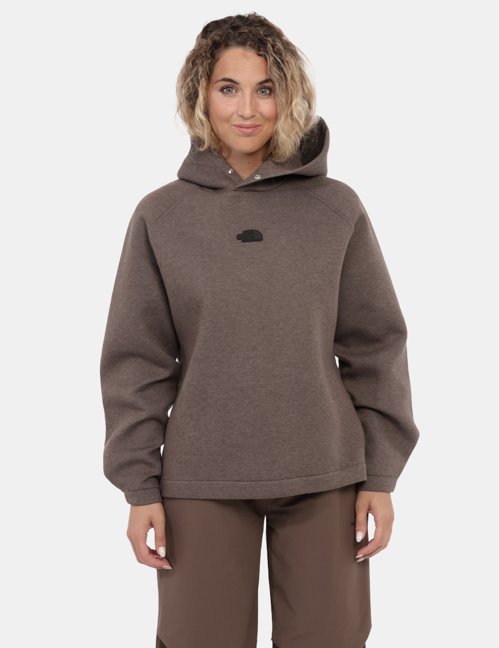 Худи женское The North Face Relaxed Hoodie NF0A89C02QI1 коричневое XL 21990₽