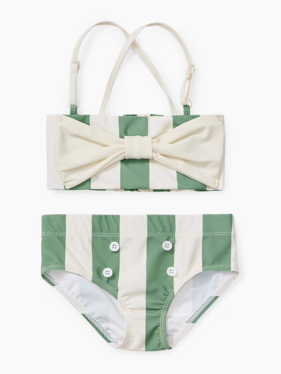 

Купальник раздельный детский Happy Baby 50652, green stripe, 104, Зеленый, 50652