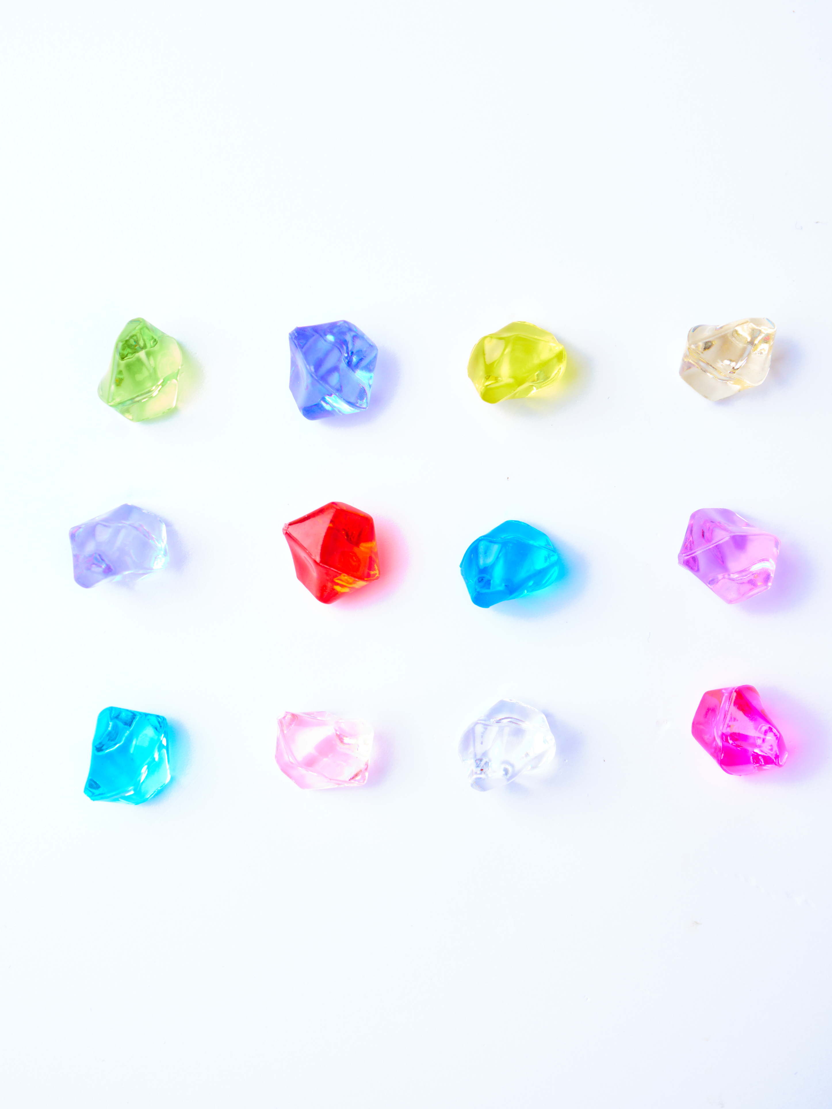 Декоративные камушки Color Si CR-150-mix разноцветные, 11*14 мм, 150 шт