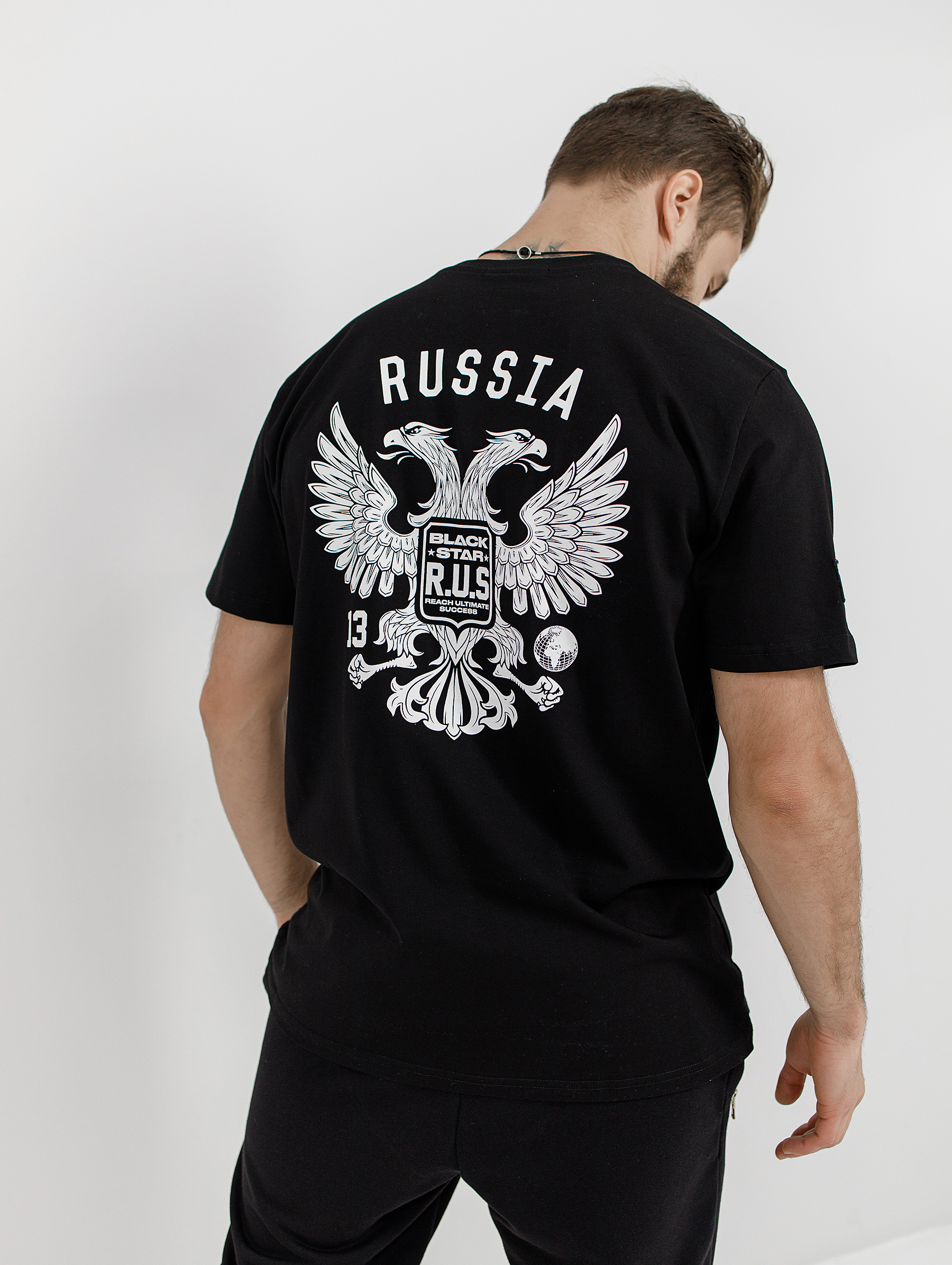 

Футболка мужская Black Star Wear MA1120-121 белая 2XL, MA1120-121