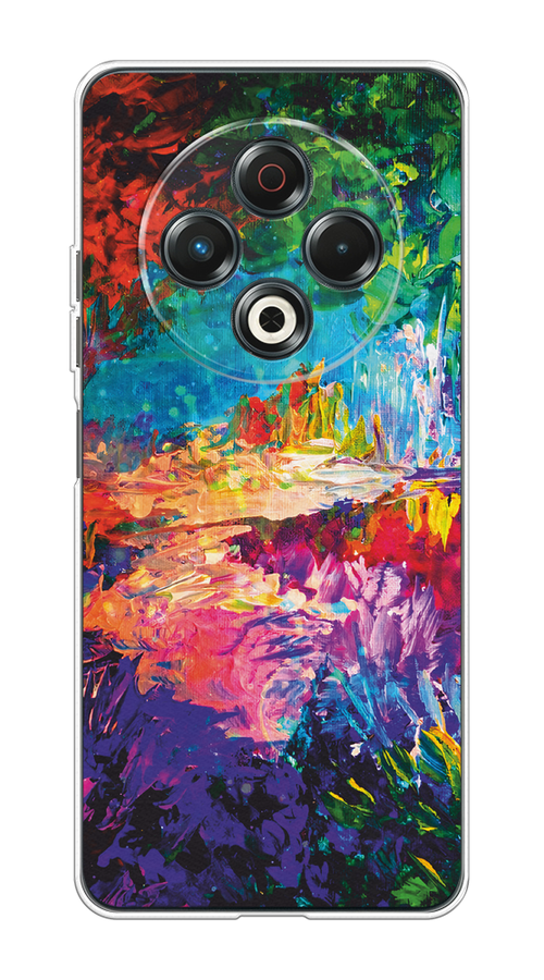 

Чехол на Tecno Spark 30 Лес-гуашь, Синий;розовый;зеленый, 309150-1
