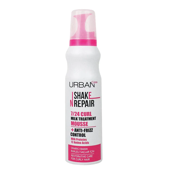 Мусс Urban care Shake n Repair для ухода за кудрями, молочный, 150 мл