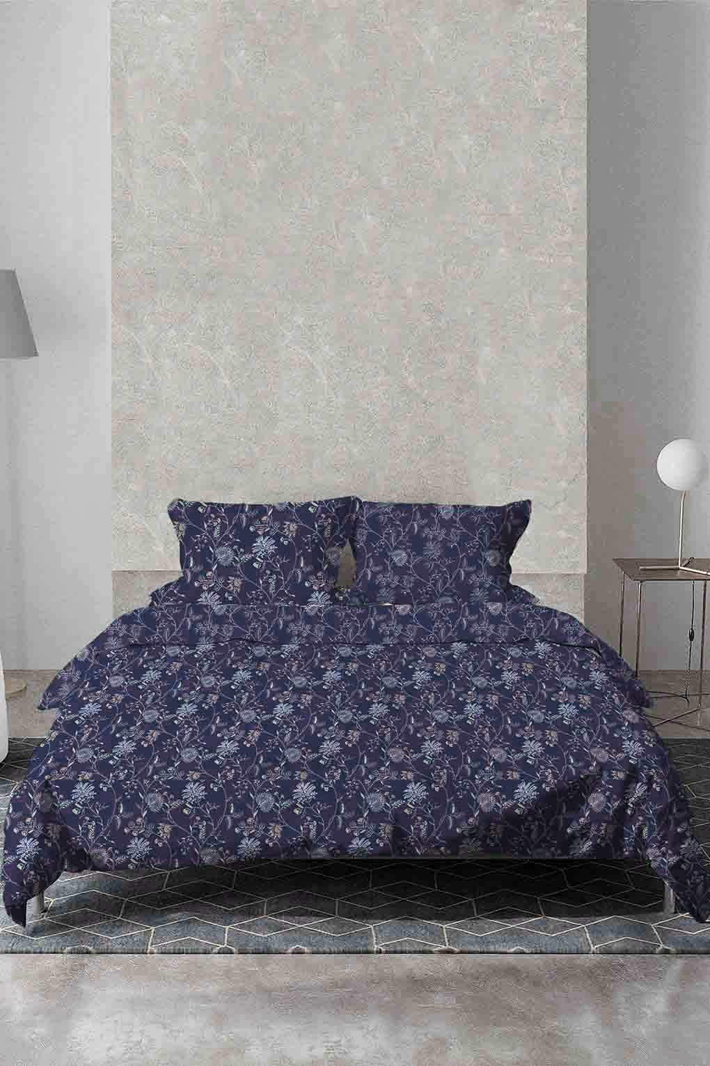 

Наволочка 60300107 70x70 синий/принт