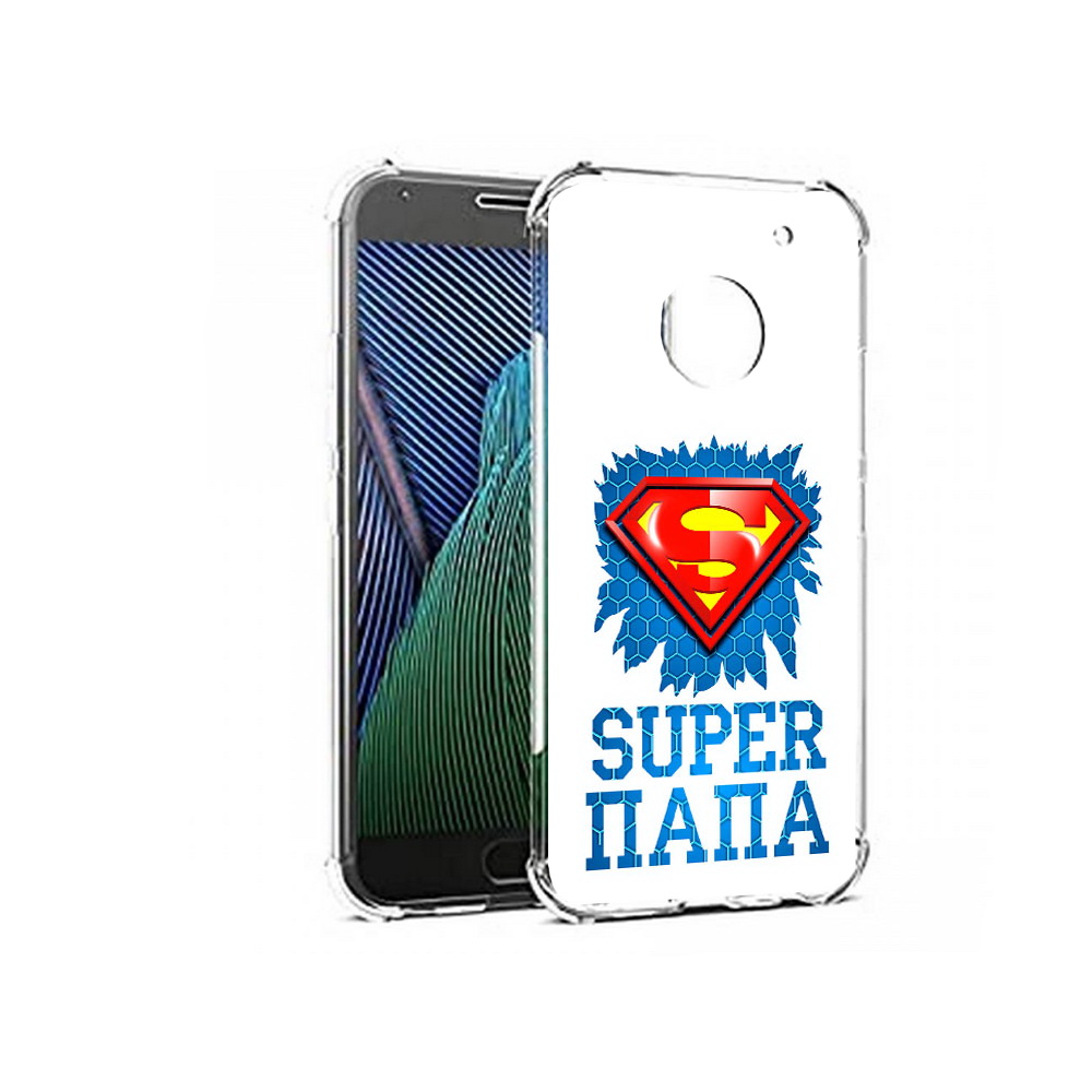 

Чехол MyPads Tocco для Motorola Moto G5 Супер Папа (PT67504.367.165), Прозрачный, Tocco