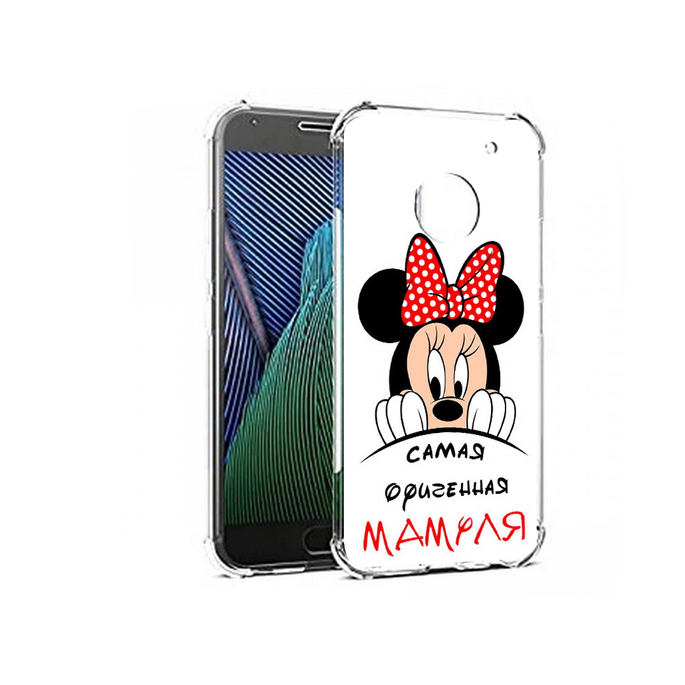 

Чехол MyPads Tocco для Motorola Moto G5 Самая лучшая мамуля Мини Маус (PT67504.367.152), Прозрачный, Tocco