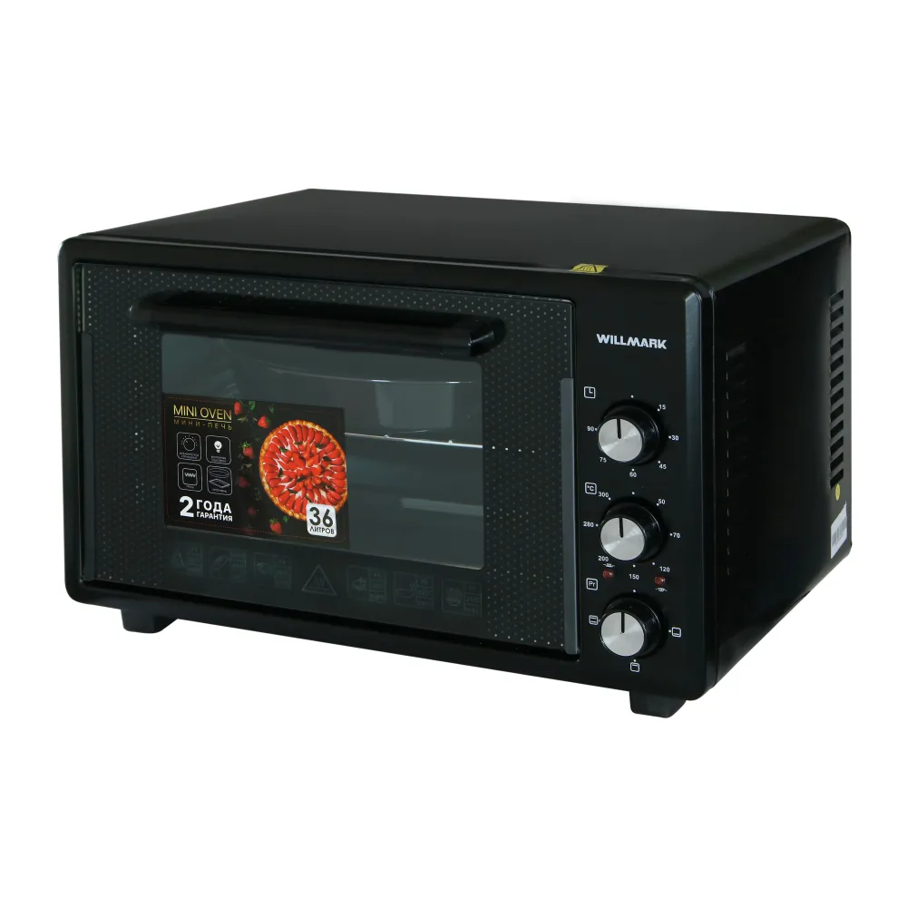 

Мини-печь NoBrand WOF-365BL черный, WOF-365BL